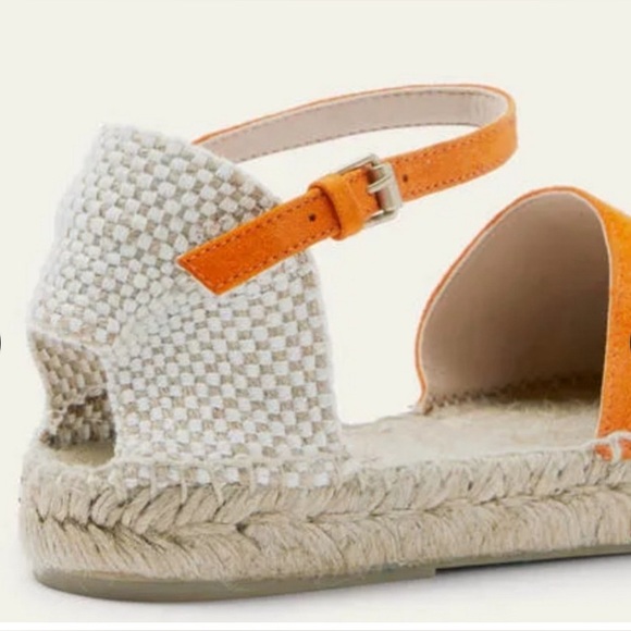 Boden Peggy Espadrilles in Satsuma Size 40/US 10 - Picture 9 of 9